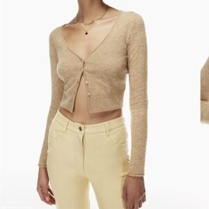 Aritzia Wilfred Santorini cardigan